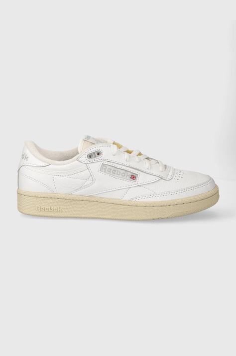 Reebok LTD sneakers din piele Club C 85 Vintage culoarea alb, RMIA04HC99LEA0030200