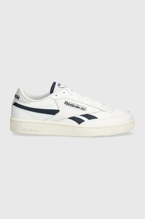 Δερμάτινα αθλητικά παπούτσια Reebok LTD Club C Revenge χρώμα: άσπρο, RMIA04WC99LEA0010100