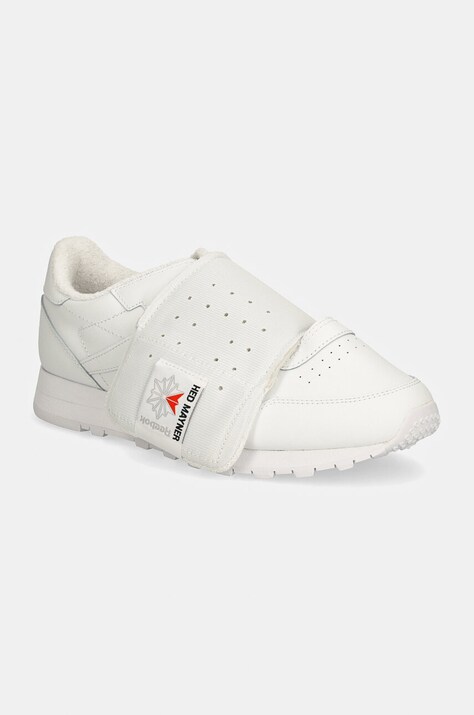 Reebok LTD pantofi Hed Mayner Classic Leather barbati, culoarea alb, RMIA041C99LEA0010100