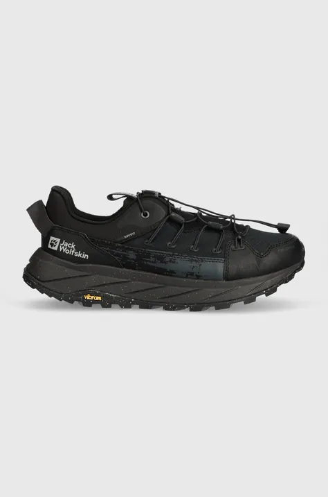Παπούτσια Jack Wolfskin Terraquest Low χρώμα: μαύρο