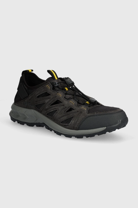 Jack Wolfskin cipő Woodland 2 Hybrid Low szürke, férfi