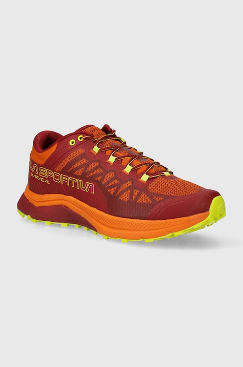 Boty LA Sportiva Karacal pánské, vínová barva, 46U320208