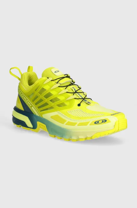Salomon shoes ACS PRO men's green color L47448500