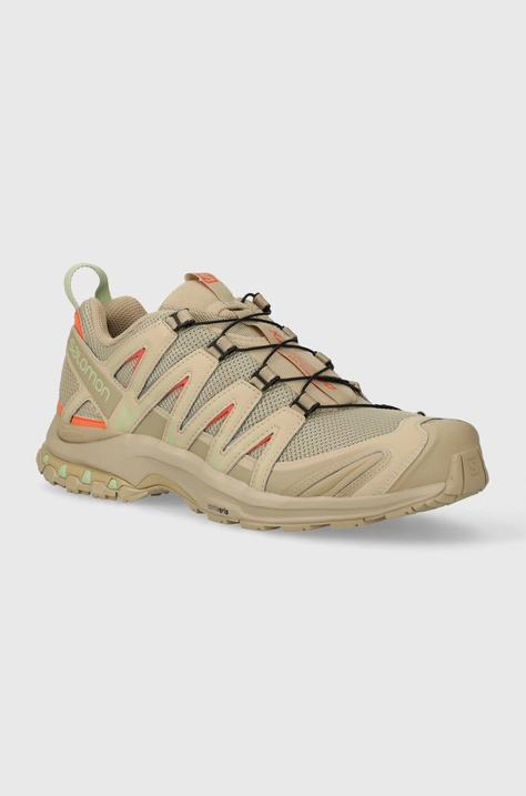 Salomon shoes XA PRO 3D men's beige color L47442800