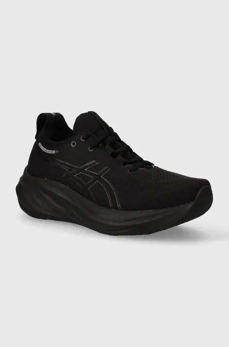 Asics running shoes GEL-NIMBUS 26 black color 1011B794.002