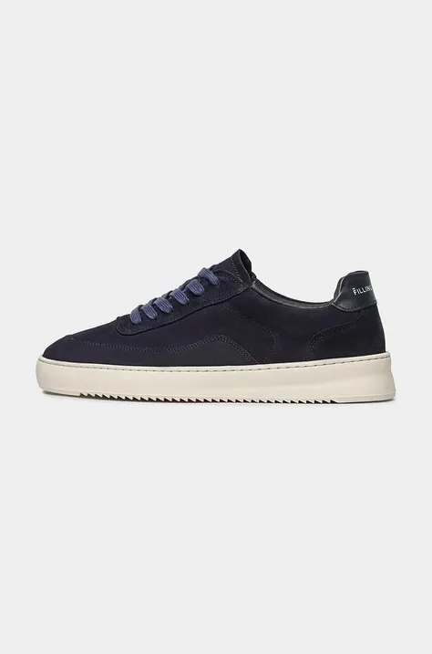 Filling Pieces suede sneakers Mondo Suede Organic navy blue color 46733731658