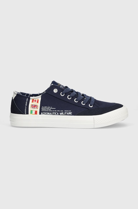 Tenisky Aeronautica Militare pánské, tmavomodrá barva, SC280CT3336