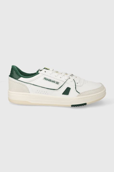 Δερμάτινα αθλητικά παπούτσια Reebok Classic LT COURT χρώμα: άσπρο 100074275