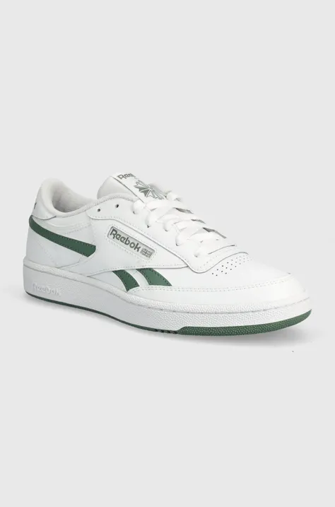 Δερμάτινα αθλητικά παπούτσια Reebok Classic Club C χρώμα: άσπρο, 100074230