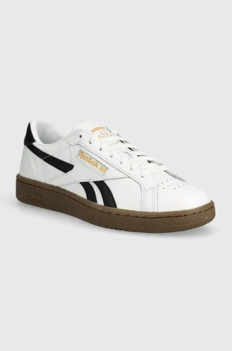 Δερμάτινα αθλητικά παπούτσια Reebok Classic Club C χρώμα: άσπρο, 100202325