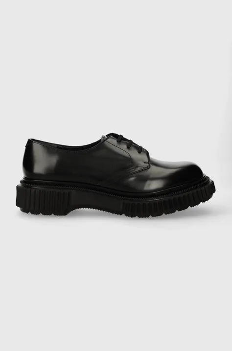 Шкіряні туфлі ADIEU Type 202 чоловічі колір чорний 202