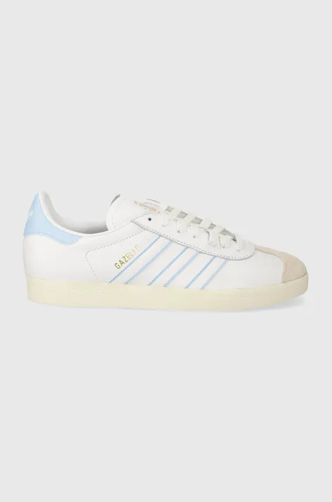 Αθλητικά adidas Originals Gazelle χρώμα: άσπρο, ID3718