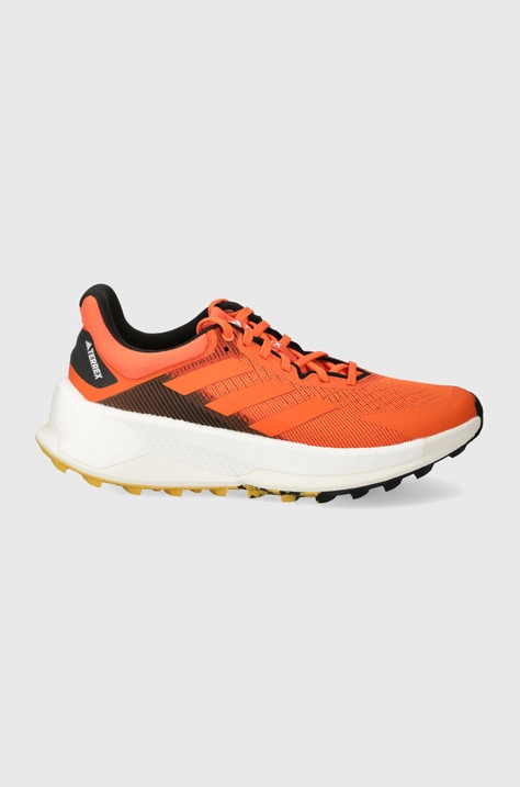 Παπούτσια για τρέξιμο adidas TERREX Soulstride Ultra χρώμα: πορτοκαλί, IE8455