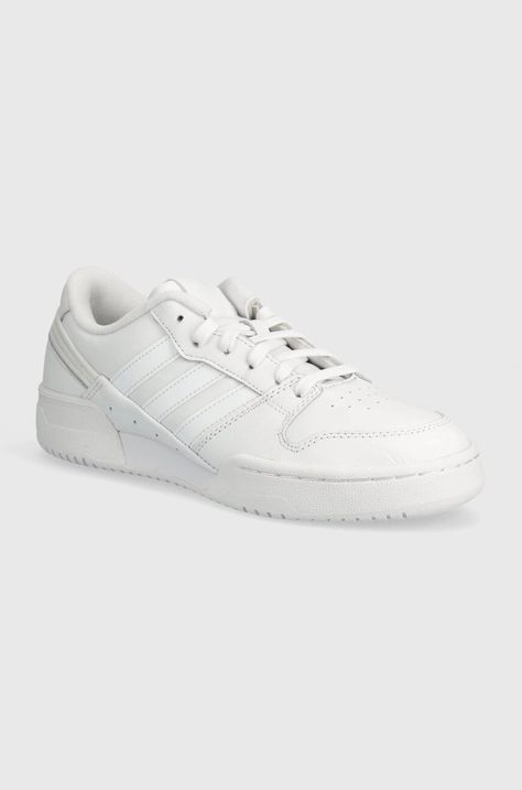 Кожени маратонки adidas Originals Team Court 2 STR в бяло IF1192