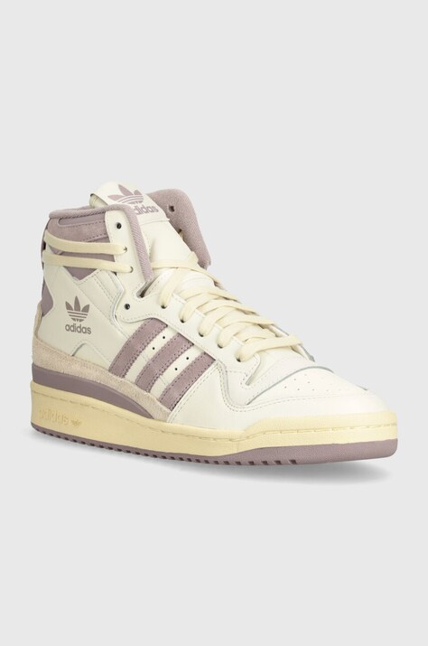 Αθλητικά adidas Originals Forum 84 Hi χρώμα: μπεζ, IG3775