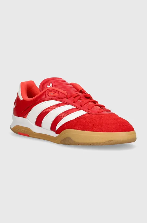 Δερμάτινα αθλητικά παπούτσια adidas Originals Predator Mundial χρώμα: κόκκινο, IG3990