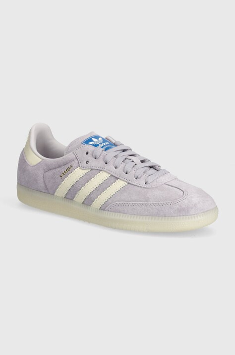 adidas Originals Samba OG sneakersy kolor fioletowy IG6176