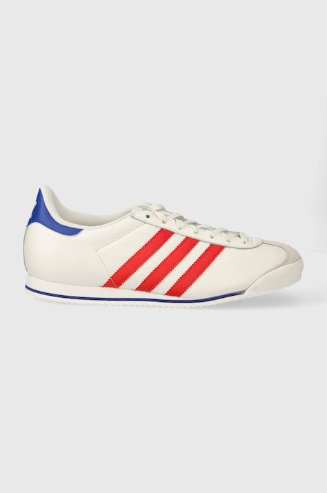 Kožne tenisice adidas Originals K 74 Kick boja: siva