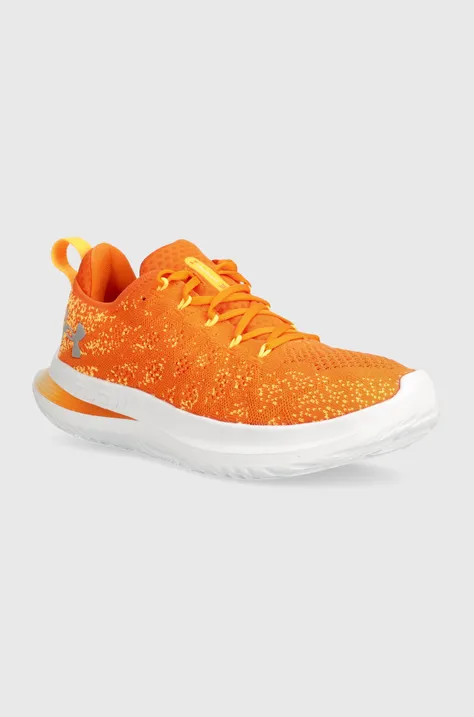 Bežecké topánky Under Armour Velociti 3 oranžová farba
