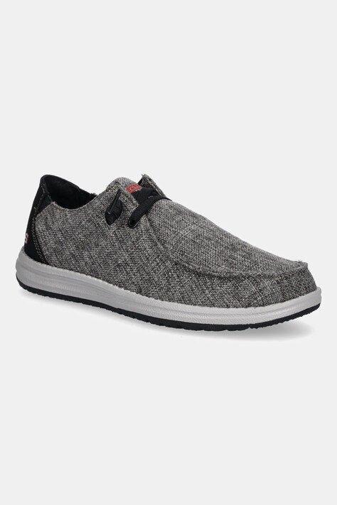 Skechers mocasini culoarea gri