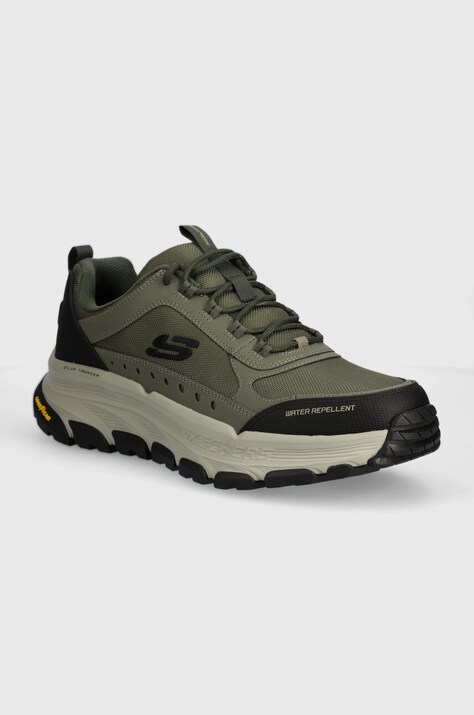 Παπούτσια Skechers D'Lux Trekker χρώμα: πράσινο