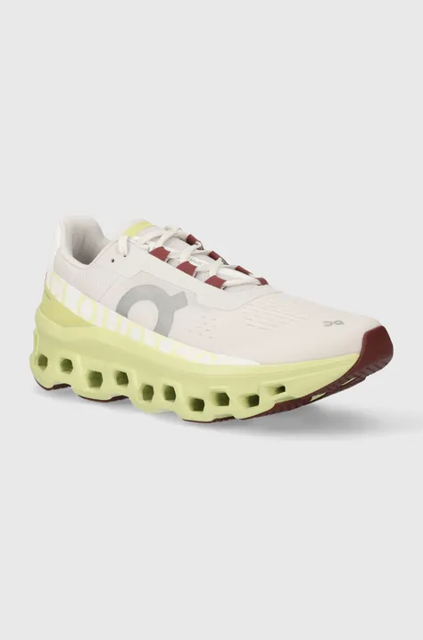 Παπούτσια για τρέξιμο On-running Cloudmonster χρώμα: άσπρο