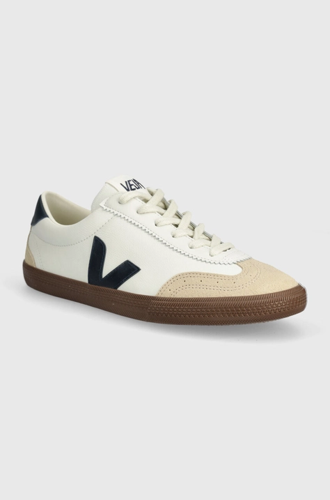 Veja sneakers din piele Volley culoarea alb, VO2003531