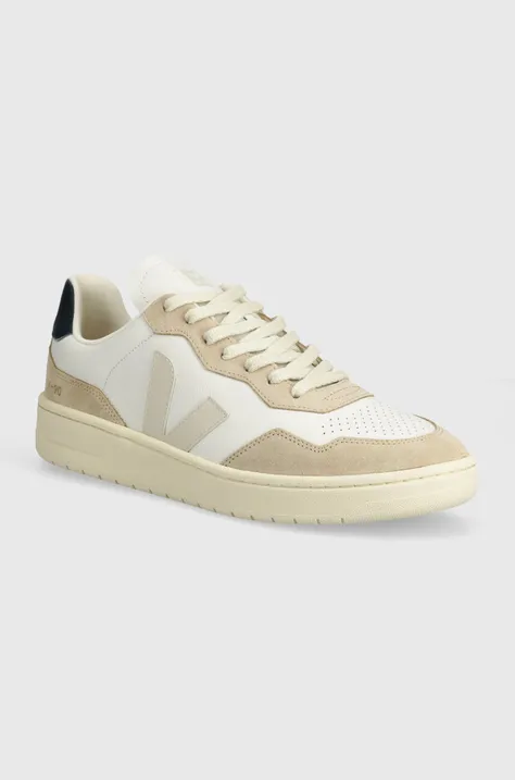 Veja leather sneakers V-90 beige color VD2003461