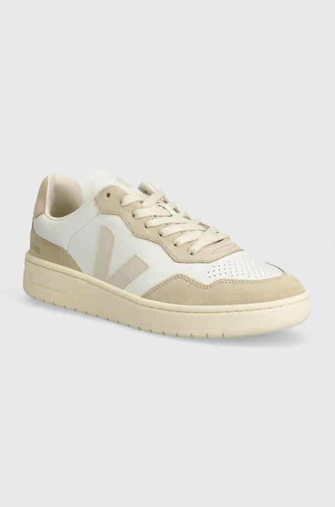 Veja sneakers din piele V-90 culoarea bej, VD2003654