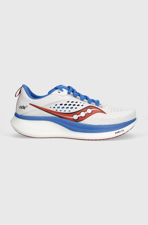 Běžecké boty Saucony Ride 17 bílá barva, S20924.105