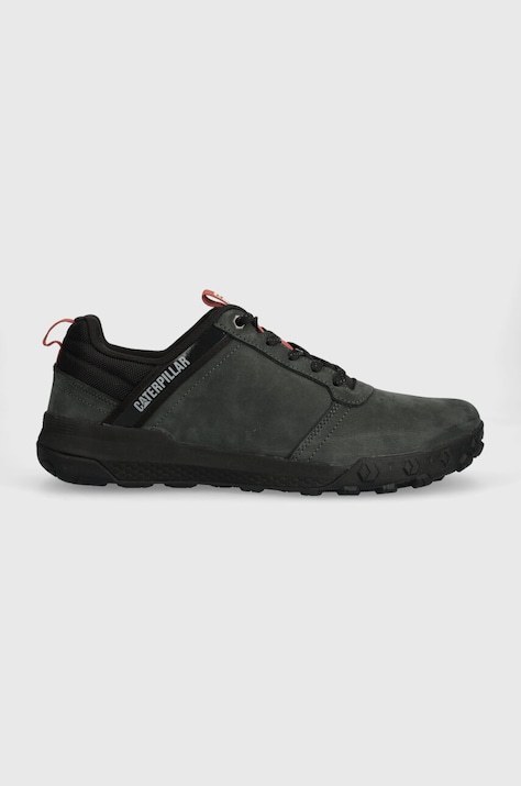 Nubukové tenisky CAT Footwear HEX READY LO šedá barva, P726014