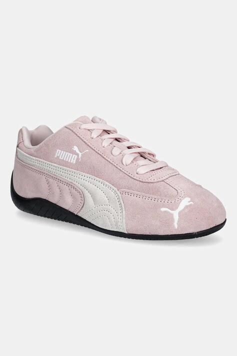 Puma sneakers din piele intoarsă Speedcat OG culoarea roz, 398846