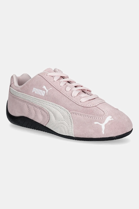 Semišové tenisky Puma Speedcat OG růžová barva, 398846