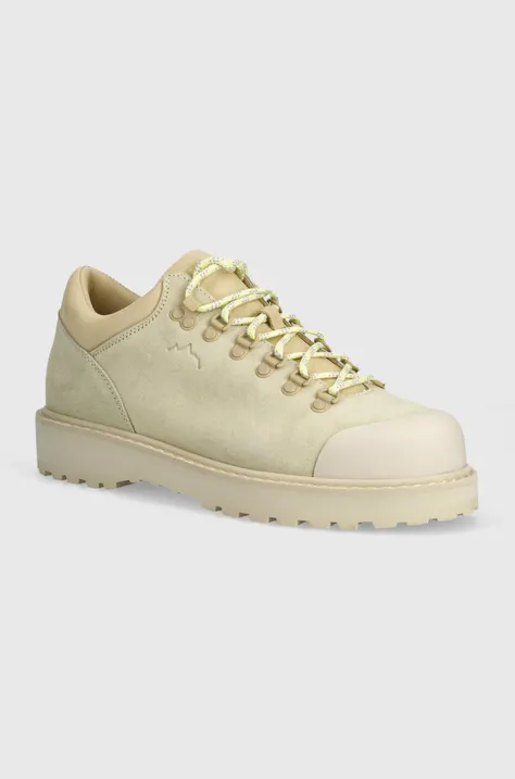 Diemme leather shoes Cornaro men's beige color DI24SPCOM-F02S006ECR