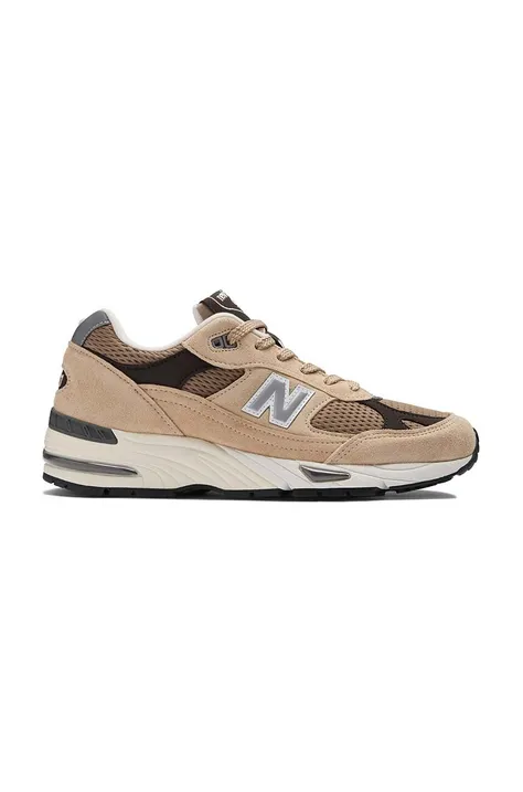 New Balance sneakersy Made in UK kolor beżowy M991CGB