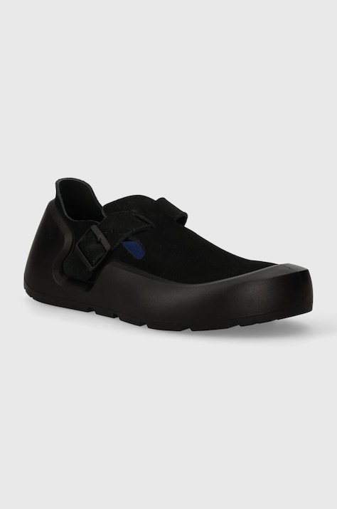 Birkenstock półbuty nubukowe Reykjavik kolor czarny 1027471