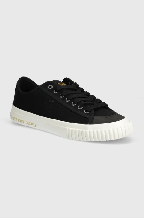 Πάνινα παπούτσια G-Star Raw DECK BSC M χρώμα: μαύρο, 2412073501.BLK