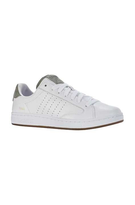 K-Swiss sneakers din piele LOZAN KLUB LTH culoarea alb