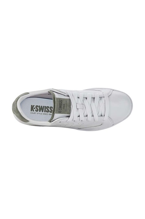 Шкіряні кросівки K-Swiss LOZAN KLUB LTH — SS24-OBM2KF, білий — фото 5