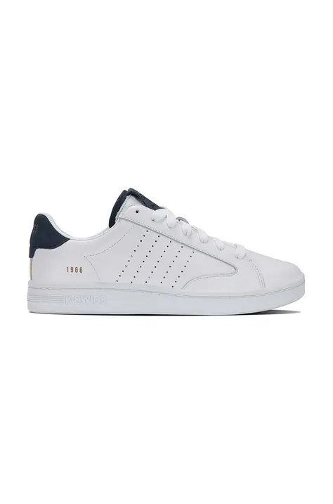 Δερμάτινα αθλητικά παπούτσια K-Swiss LOZAN KLUB LTH χρώμα: άσπρο