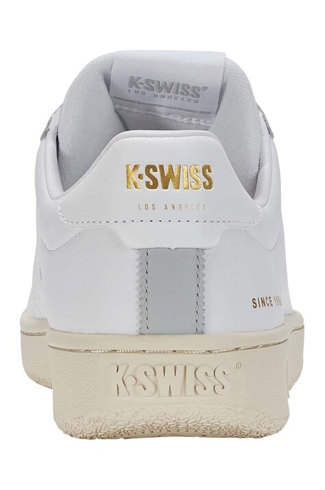 Шкіряні кросівки K-Swiss SLAMMKLUB CC — SS24-OBM2L2, білий — фото 4
