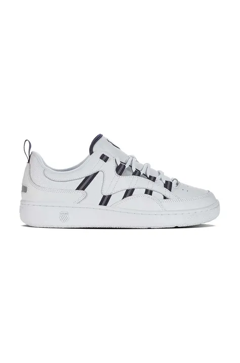 K-Swiss sneakers din piele SLAMM 99 CC culoarea alb