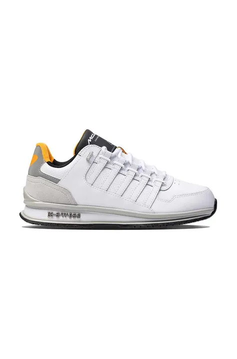 Δερμάτινα αθλητικά παπούτσια K-Swiss RINZLER GT X MCLAREN χρώμα: άσπρο