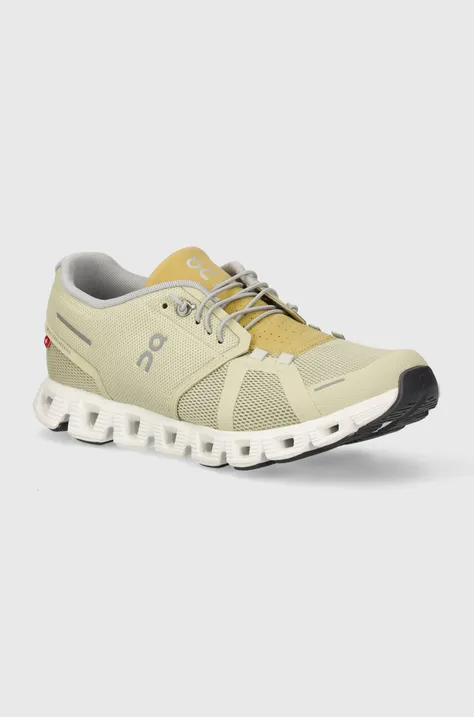 On-running running shoes Cloud 5 beige color 5998163