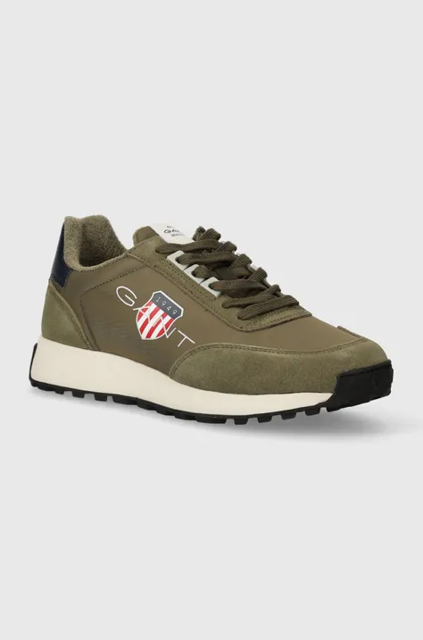Sneakers boty Gant Garold zelená barva, 28633878.G706