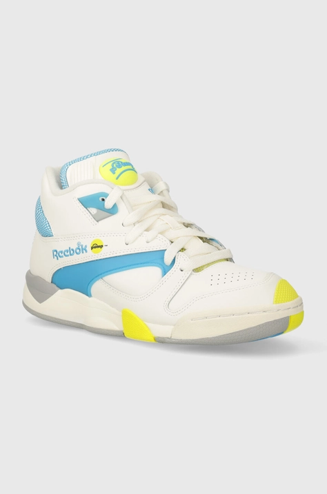 Шкіряні кросівки Reebok Classic Court Victory Pump колір білий 100203275