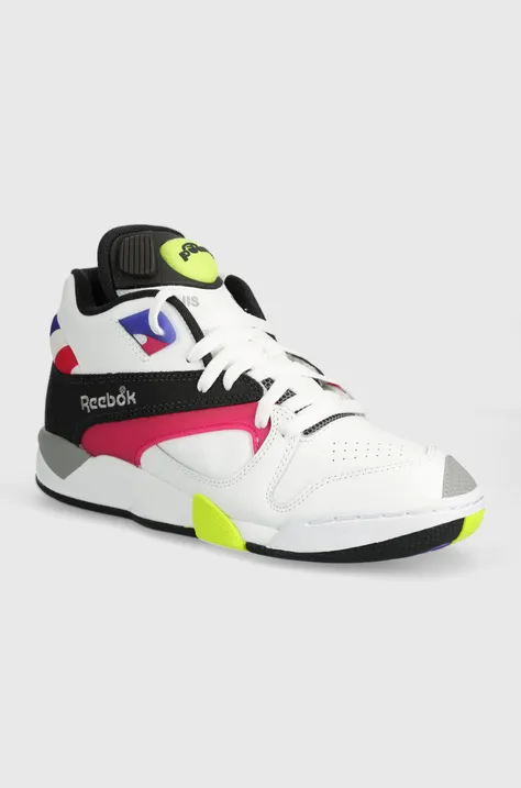 Δερμάτινα αθλητικά παπούτσια Reebok Classic Court Victory Pump χρώμα: άσπρο, 100203236