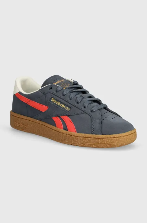 Σουέτ αθλητικά παπούτσια Reebok Classic Club C Grounds Uk χρώμα: πράσινο, 100074847