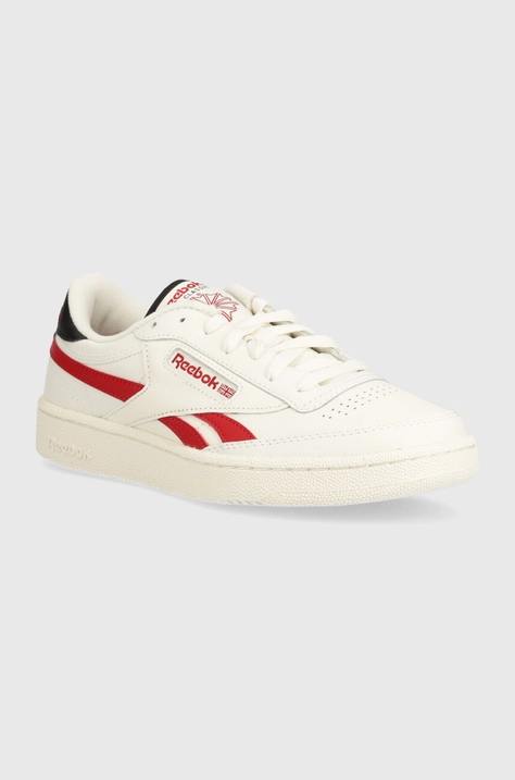 Reebok Classic sneakersy skórzane Club C Revenge kolor beżowy 100075005