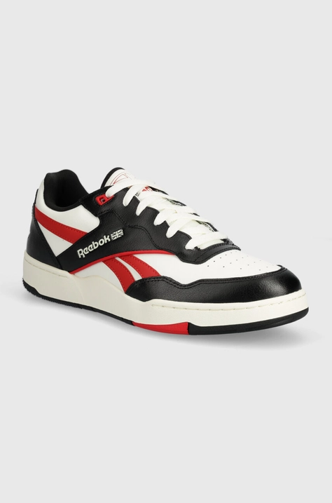 Kožené sneakers boty Reebok Classic BB 4000 II černá barva, 100074745